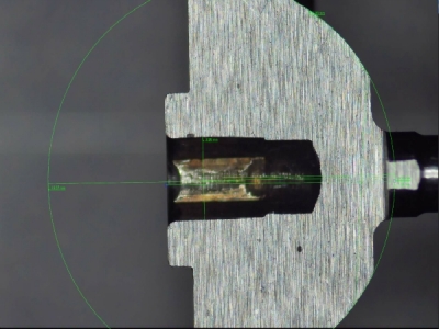 微孔加工-高溫合金_剖面檢測_工具顯微鏡0.002mm
