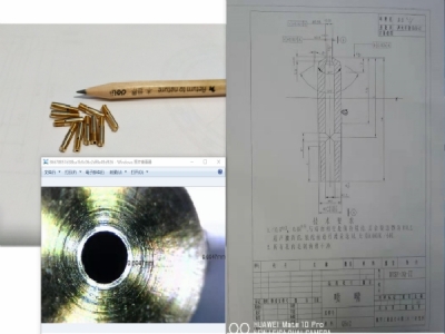 微孔加工-鈹青銅_噴油嘴0.2_公差0.005mm